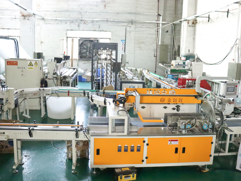 آلات تصنيع خط إنتاج مناديل ورق التواليت